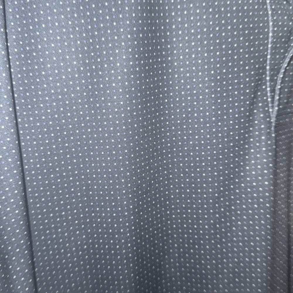 Peter Millar Summer Comfort Large Black White Spotted Golf Polo - Picture 3 of 4